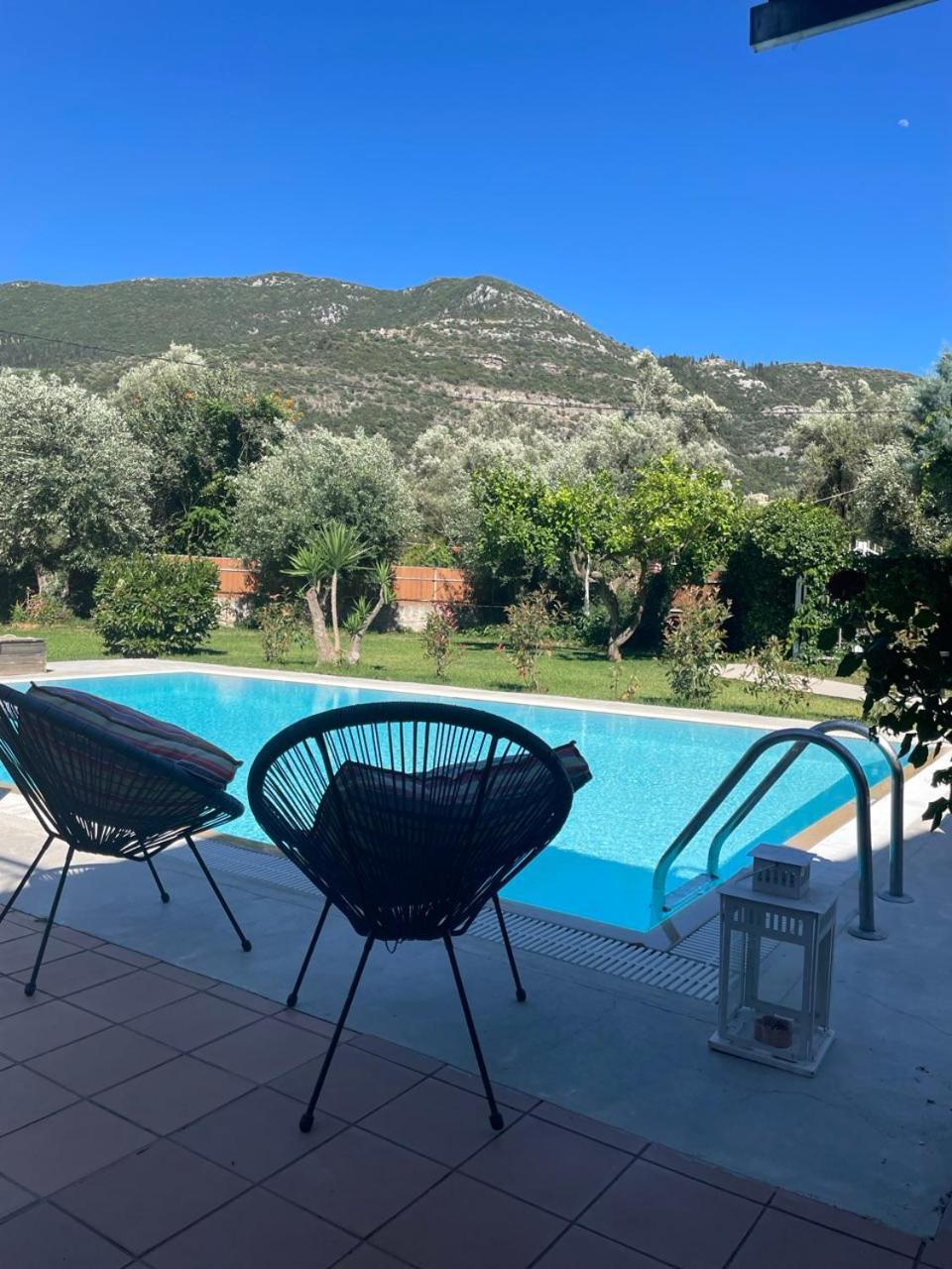 Gialos Villas 1-2 With A Private Pool Mikros Gialos Exterior foto