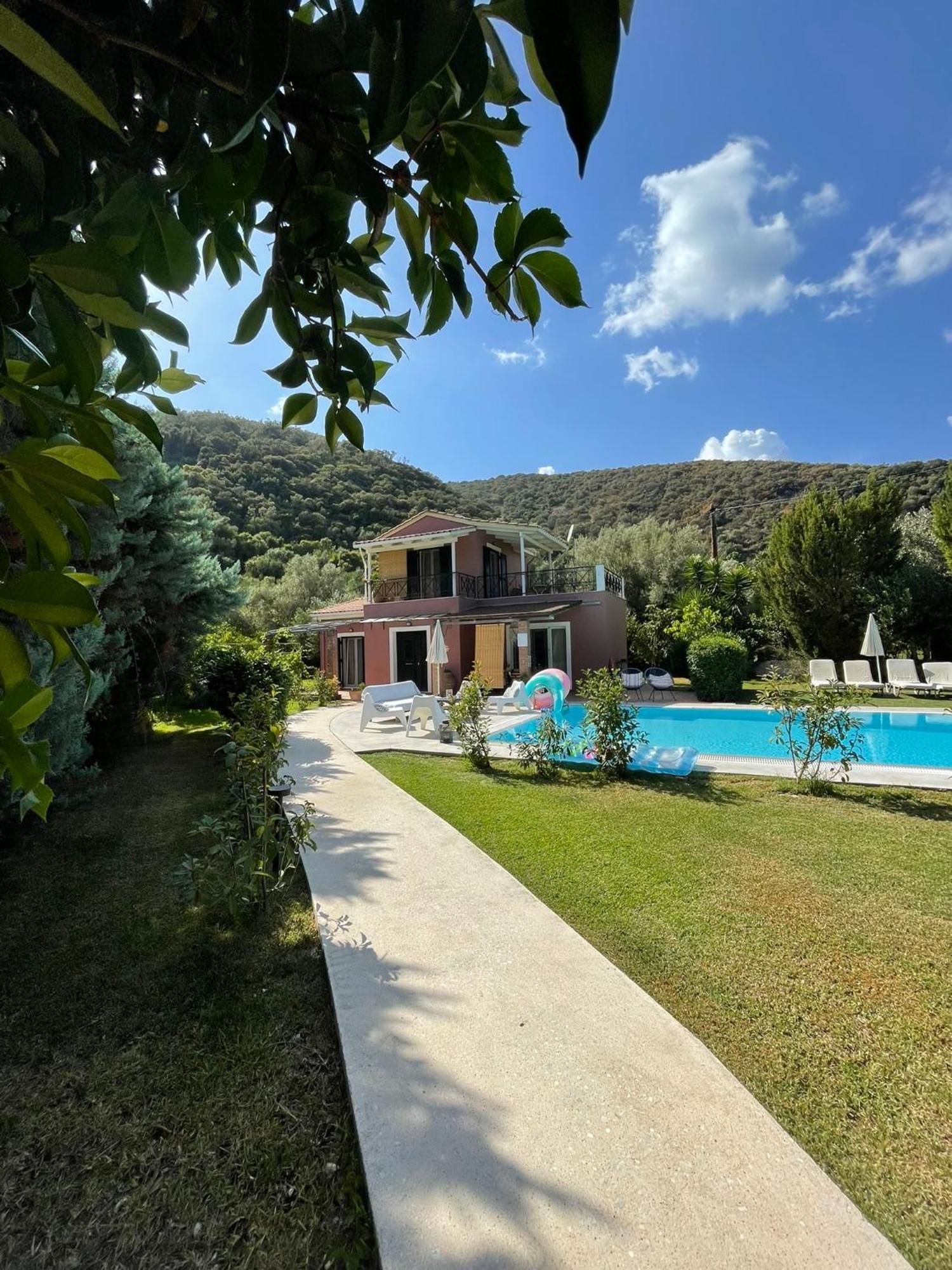 Gialos Villas 1-2 With A Private Pool Mikros Gialos Exterior foto
